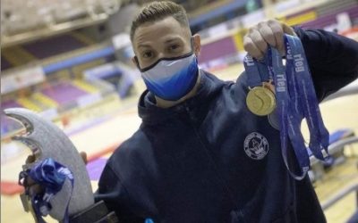 Néstor Abad y la artística valenciana brillan el Campeonato de España y el Nacional Base
