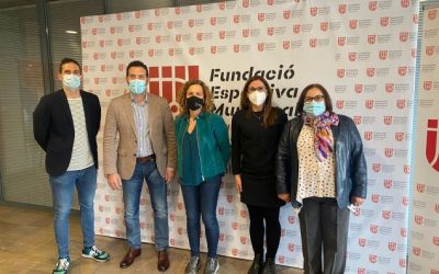 La FDM recibe a la FGCV y a la RFEG con motivo del Campeonato Mundial de Gimnasia de 2023