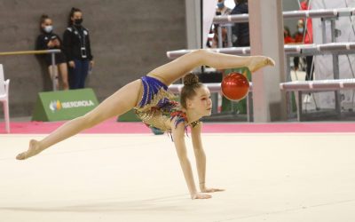 Las promesas de la rítmica valenciana muestran su nivel en el Provincial y Autonómico Nacional Base Individual GR
