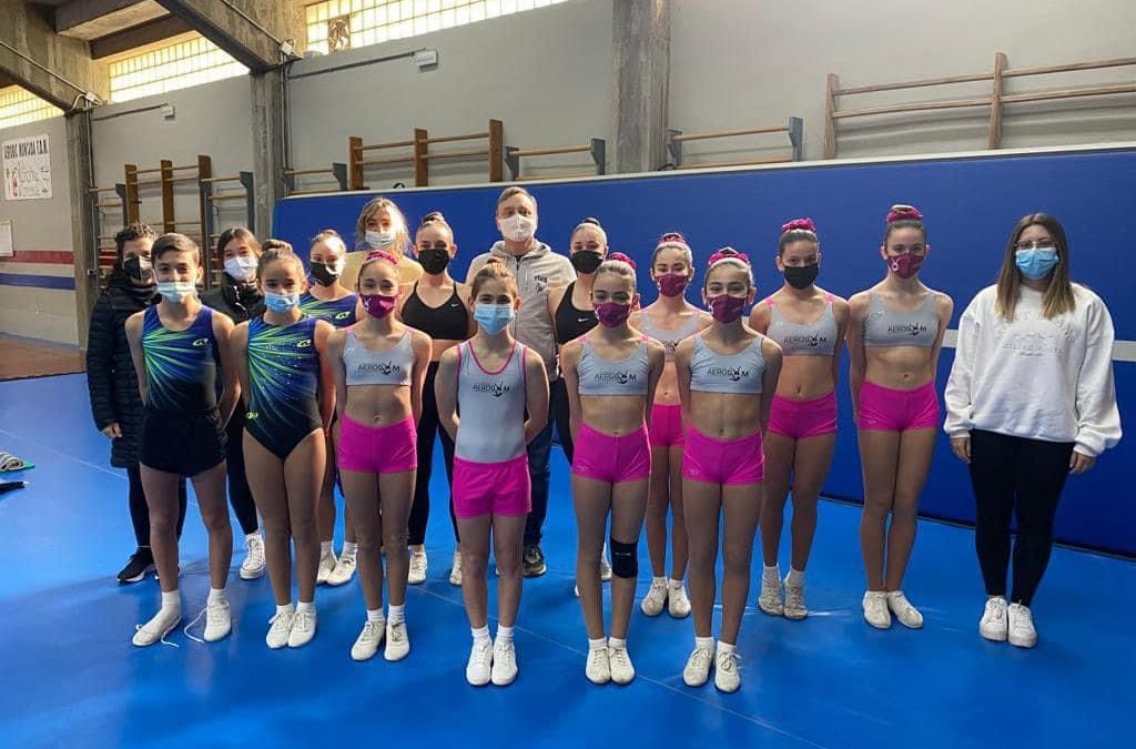 Más de 50 gimnastas participan en el Control RFEG de aeróbica celebrado en Moncada