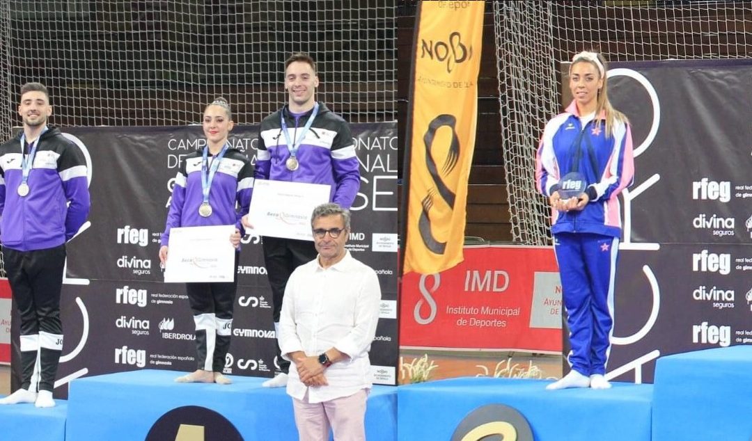 100 gimnastas valencianos participan del Campeonato de España de Acrobática