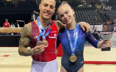 Casabuena y Aban representarán a España en el Campeonato del Mundo de artística