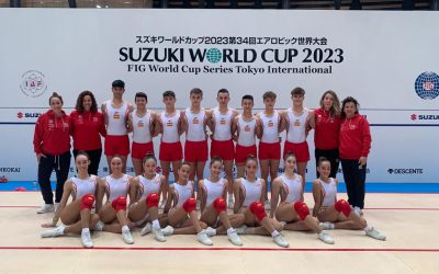 Exitosa participación de los gimnastas valencianos en la Suzuki World Cup de aeróbica