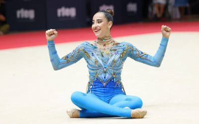 La Fonteta corona a Alba Bautista y a la rítmica valenciana a dos meses del Mundial de Valencia