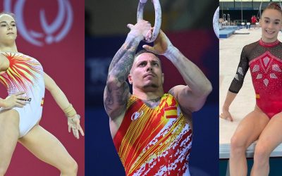 Laura Casabuena, Nestor Abad y Sara Pinilla se preparan para el Campeonato del Mundo de artística