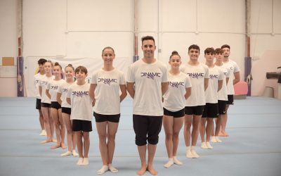 Diez gimnastas valencianos del Club Dinamic se preparan para el Campeonato de Europa de gimnasia acrobática