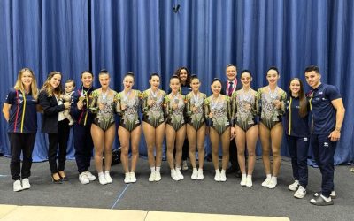 El grupo aerodance, con gran representación valenciana, subcampeón de la Copa del Mundo de aeróbica