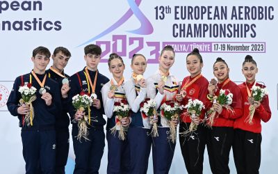 El Abetmar Burjassot y la aeróbica valenciana brillan en el Europeo de Antalya