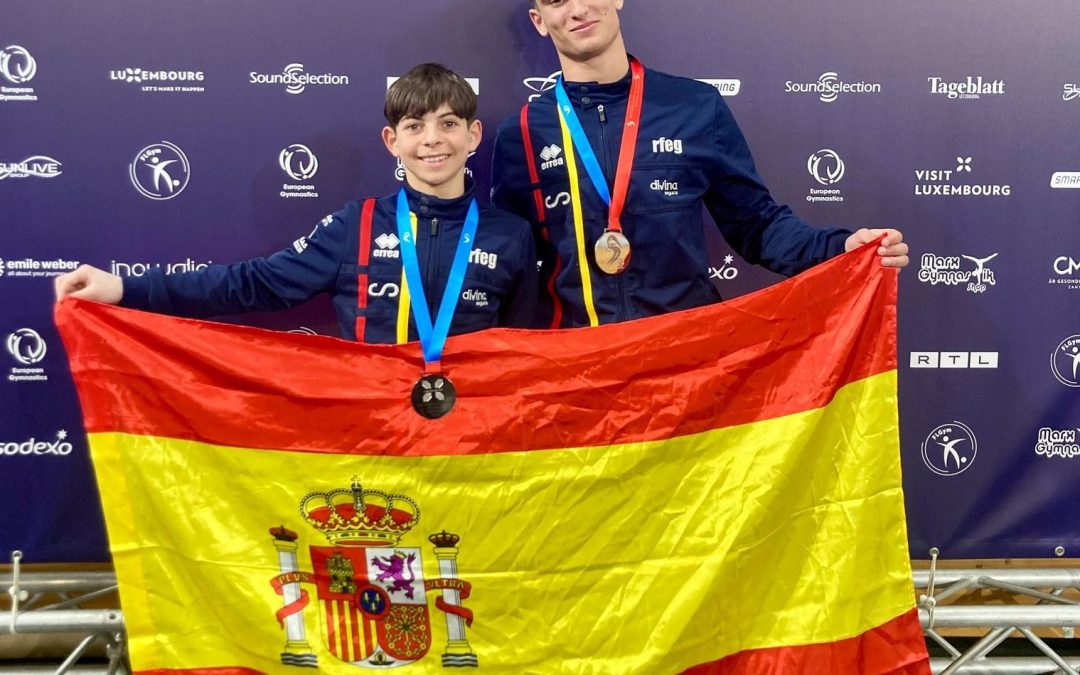 Eric Sales y Borja Soriano, subcampeones de Europa