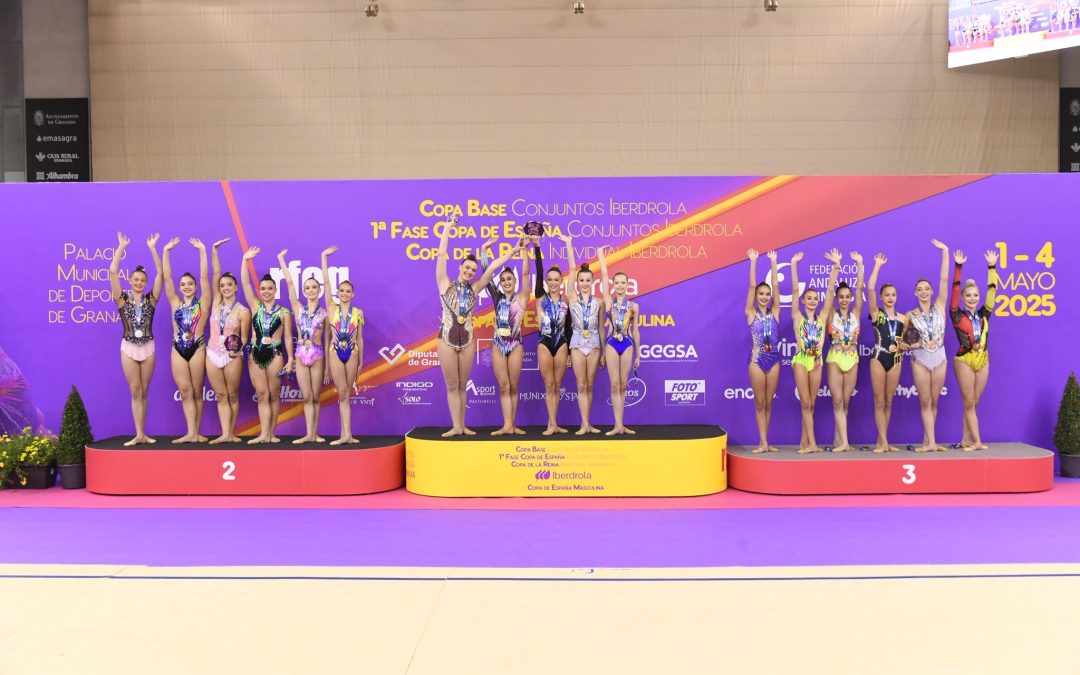 La Comunidad Valenciana se alza con la Copa de la Reina de gimnasia rítmica