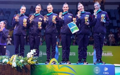 Marina Cortelles y Lucía Muñoz conquistan dos medallas de bronce en el Campeonato del Mundo de Gimnasia Rítmica