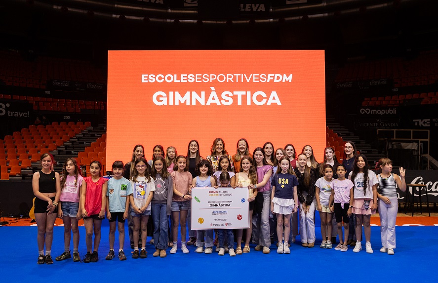 La gimnasia valenciana recibe el premio a los mejores valores del deporte escolar