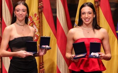 Marina Cortelles y Lucía Muñoz, distinguidas por la Generalitat